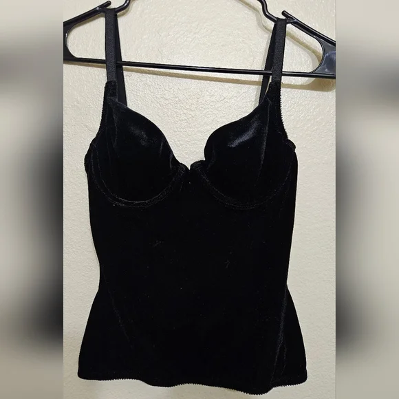 Victoria's Secret Elegant Black Fabric - Picture 2 of 11